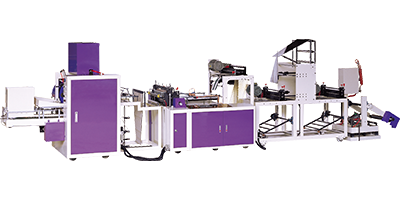 Single-Lane with Core 'Star' Folding Fully Automatic Servo Control Perforating Bag-on- Roll Machine