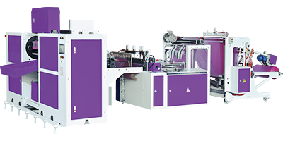 Single-Lane with Core & Coreless Fully Automatic Servo Control Perforating & Winding Bag-on-Roll Machin
